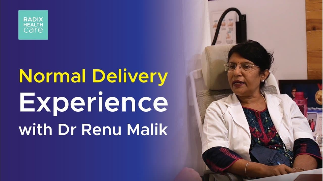 Most Amazing Pregnancy Journey | Dr Renu Malik | Radix Healthcare